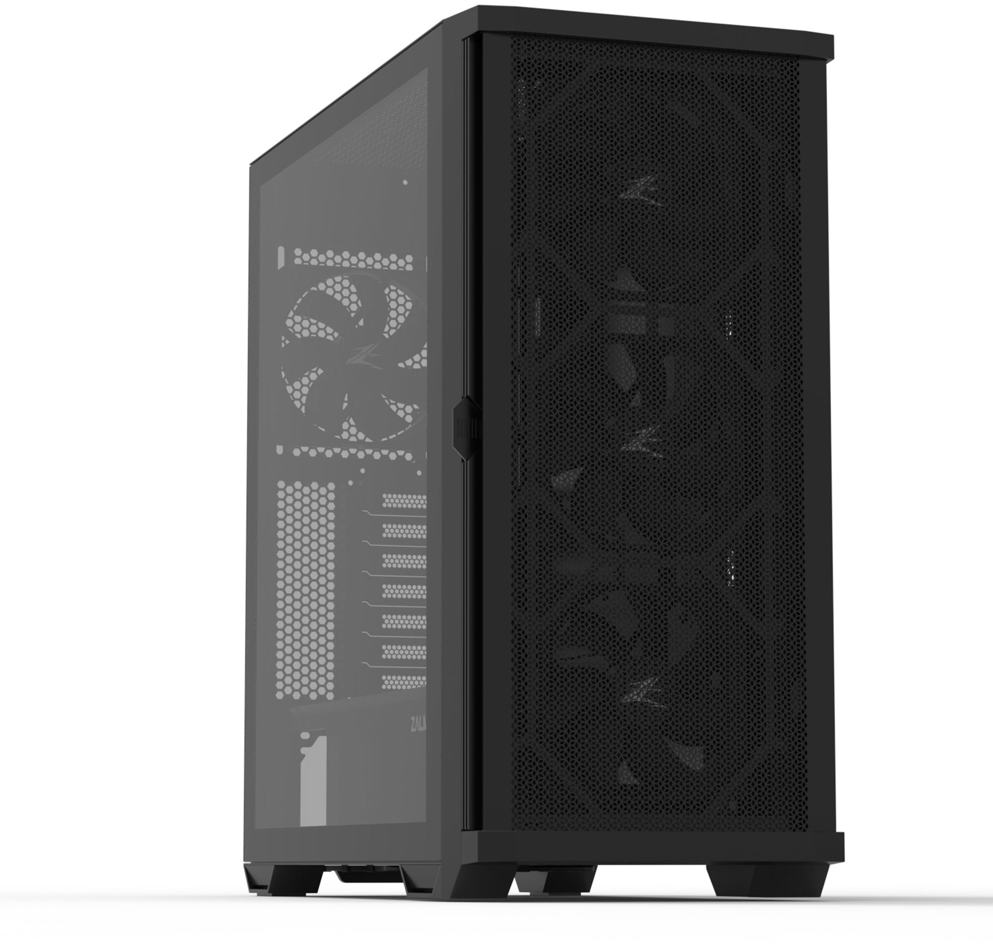 CASE ZALMAN Z10 ATX MID-TOWER Black Fanx4(GA) – תמונה 7
