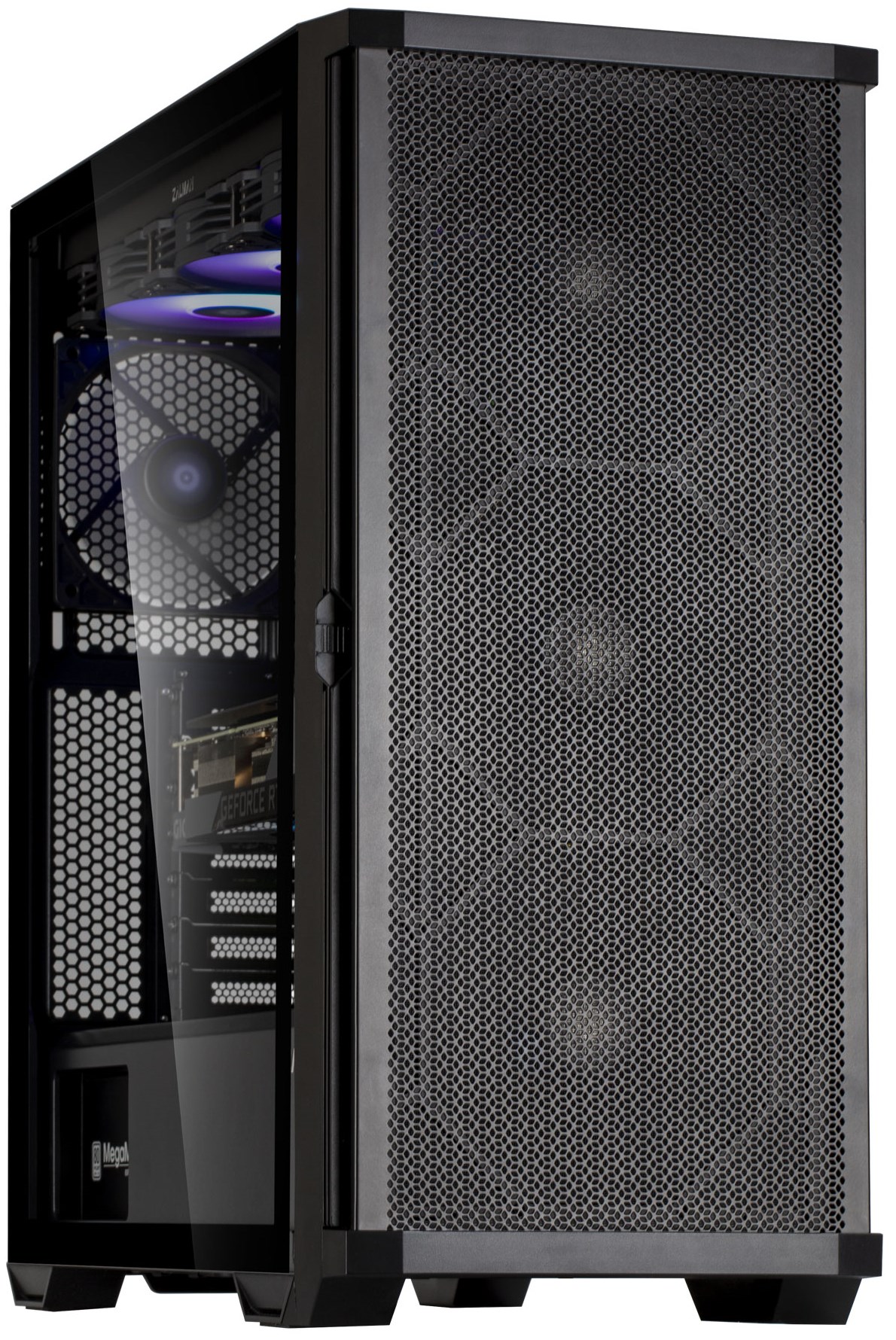 CASE ZALMAN Z10 ATX MID-TOWER Black Fanx4(GA) – תמונה 2
