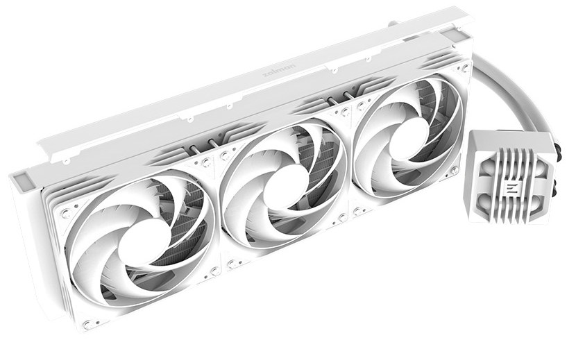 ZALMAN ALPHA2 SE A36 White LIQUID COOLER 360 MM – תמונה 6
