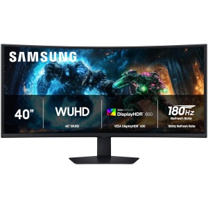 SAMSUNG 40" Odyssey G7 G75F 180Hz/VA/UHD Curved Gaming Monitor