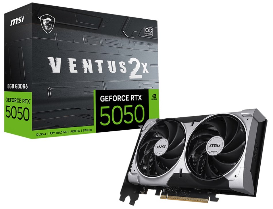 MSI GeForce RTX 5050 8G VENTUS 2X OC – תמונה 6