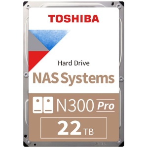 TOSHIBA N300 22TB NAS HDD/(256MB-7200RPM)