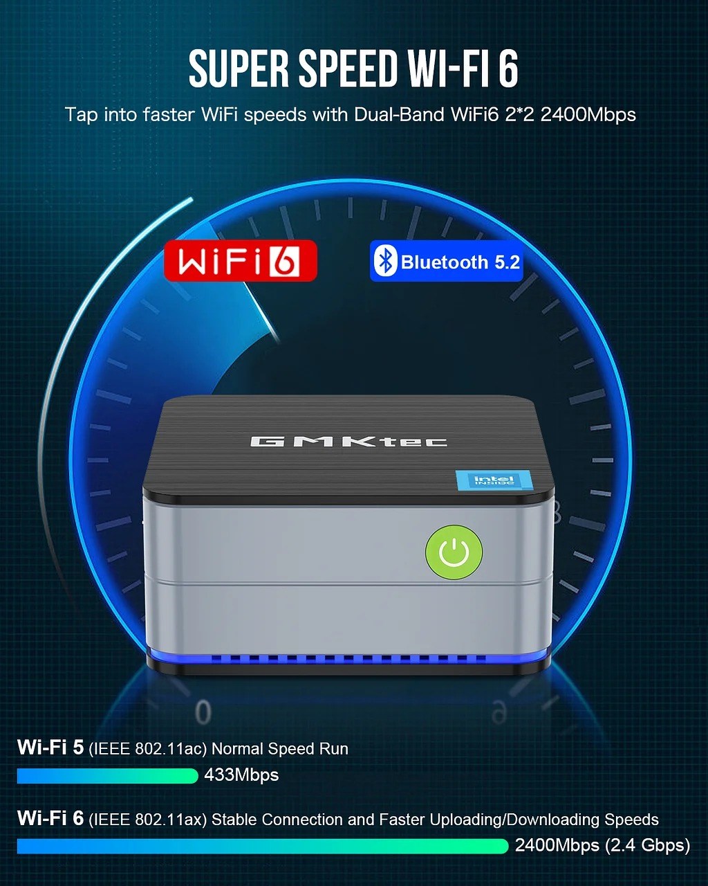 GMKtec NucBox G2 Intel-N100/12GB/512GB/W11Pro – תמונה 7