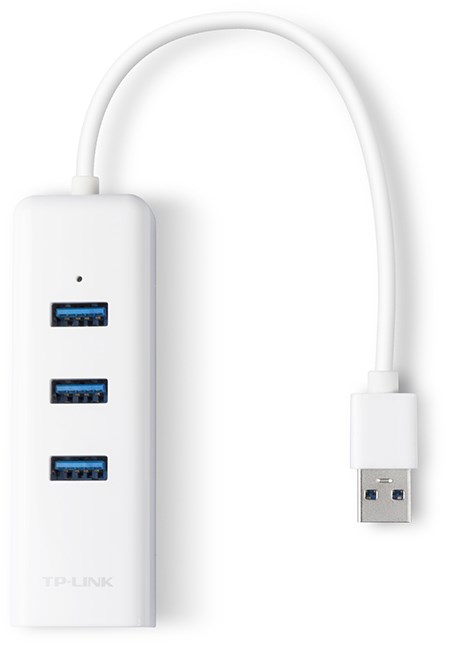 USB3.0 TO LAN CARD 10/100/1000 + 3XUSB3.0 TP LINK – תמונה 3