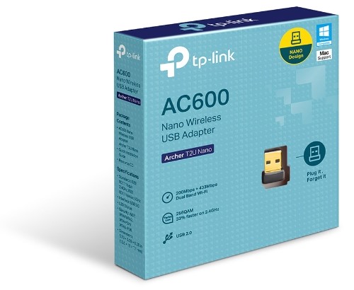 WIRELESS USB Archer T2U Nano AC600 TP-LINK – תמונה 3
