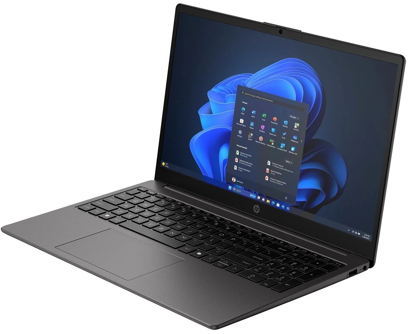 HP 255R 15.6 FHD Ryzen 7 7735U/16GB/512SSD/FD/1Y – תמונה 4