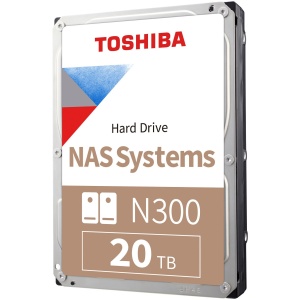 TOSHIBA N300 20TB NAS HDD/(256MB-7200RPM)