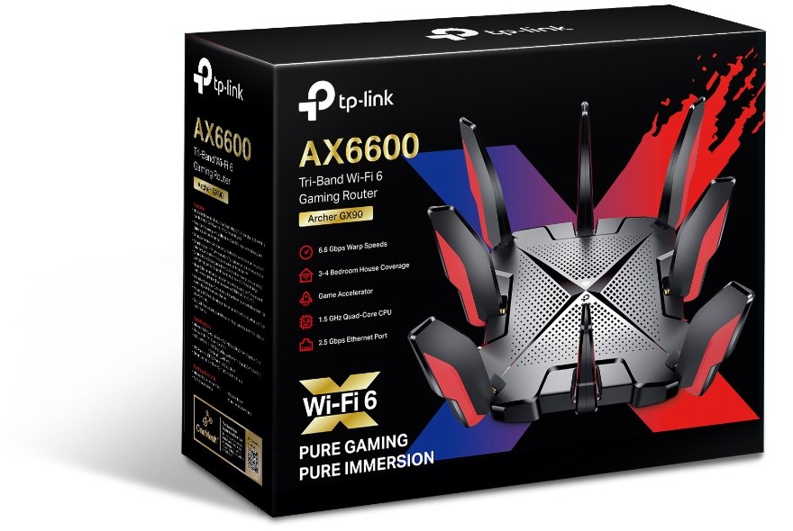 ROUTER ARCHER GX90 AX6600 WI-FI 6 TP-LINK – תמונה 3