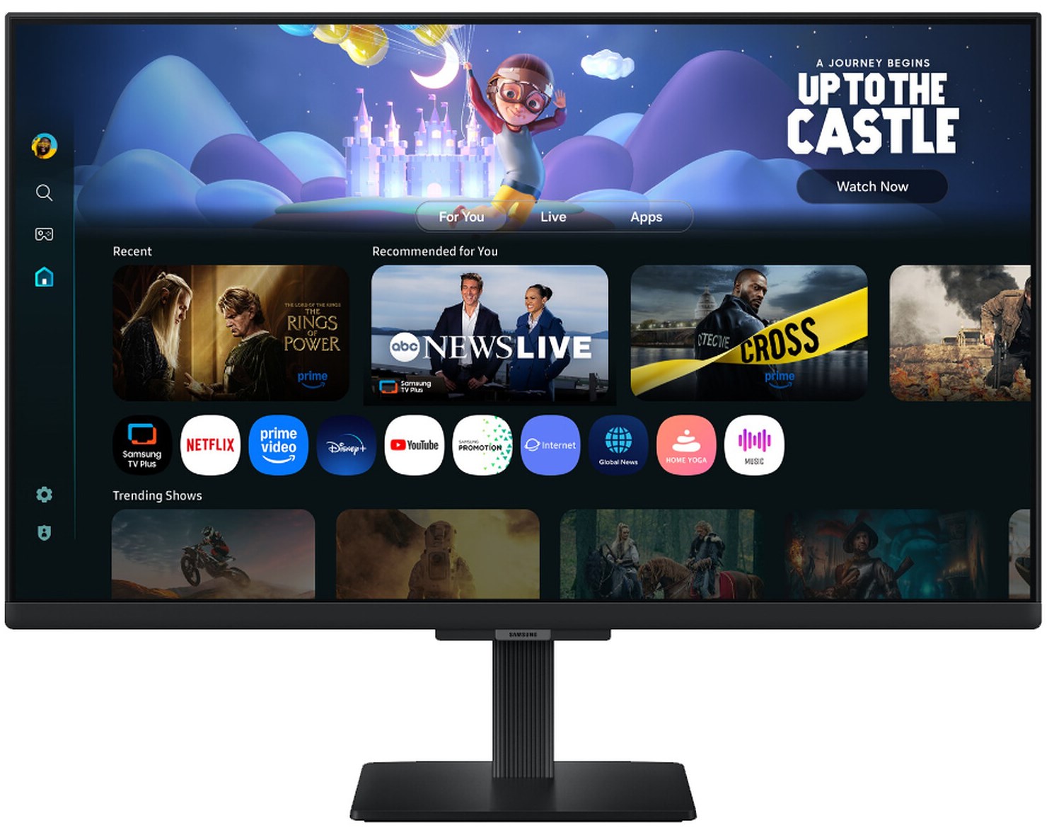 SAMSUNG 32" FHD FLAT M5 S32FM500EU/SMART/HDMIx2USBx2 – תמונה 2