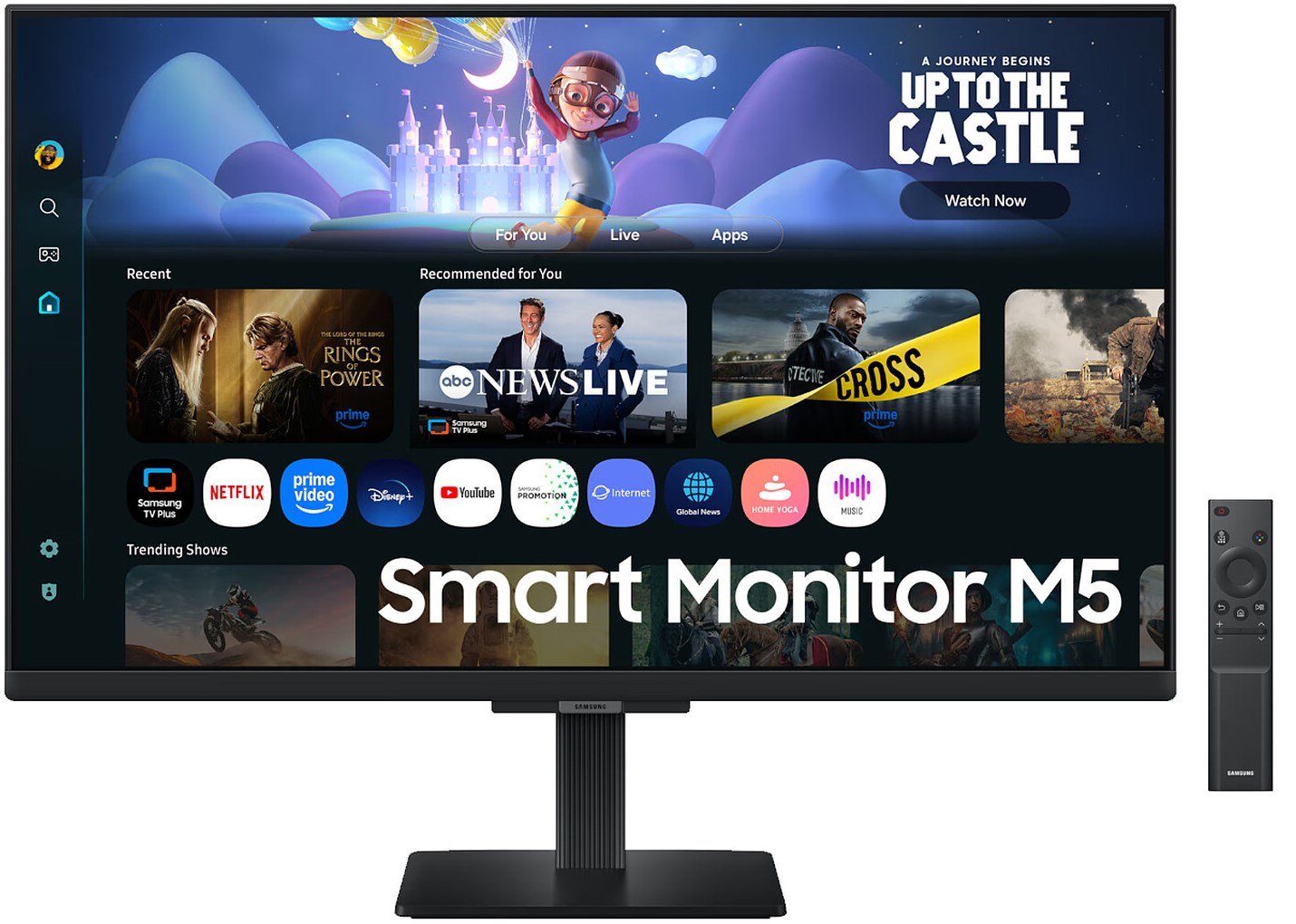 SAMSUNG 32" FHD FLAT M5 S32FM500EU/SMART/HDMIx2USBx2 – תמונה 6