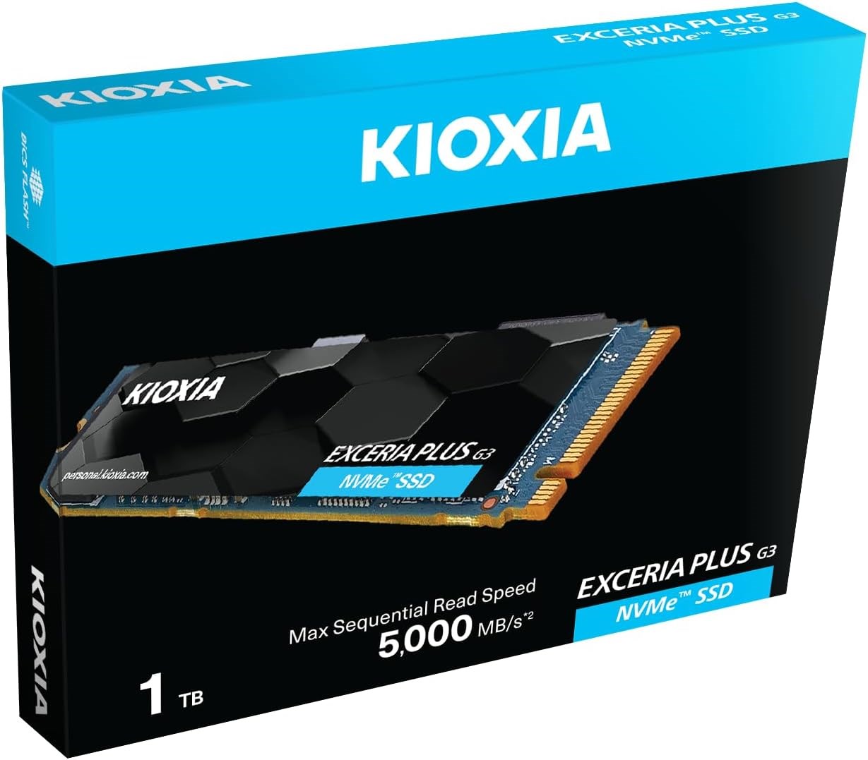 Kioxia SSD 1TB Exceria Plus G3 PCIe 4.0 NVMe M.2 2280 – תמונה 6
