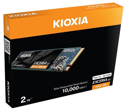 Kioxia SSD 1TB Exceria G3 PCIe 5.0 NVMe M.2 2280 – תמונה 5