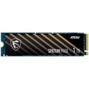 MSI SSD 1TB SPATIUM M450 PCIe 4.0 NVMe M.2 2280 5Y