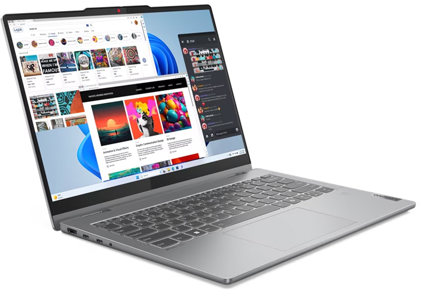 Lenovo IdeaPad 5 2-IN-1 14" /Touch/ Intel® Core Ultra 7 150U/16GB/1TB/FD/3Y – תמונה 6