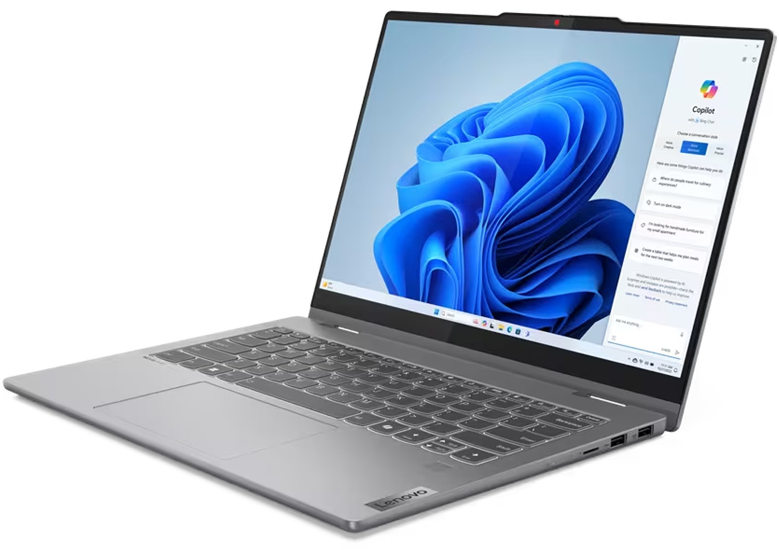 Lenovo IdeaPad 5 2-IN-1 14" /Touch/ Intel® Core Ultra 7 150U/16GB/1TB/FD/3Y – תמונה 7