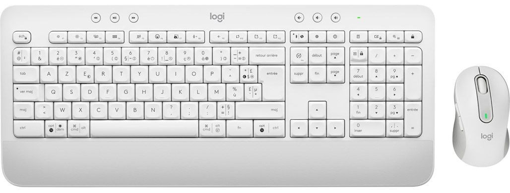 Logitech Wireless COMBO FOR BUSINESS MK650 off-white – תמונה 2