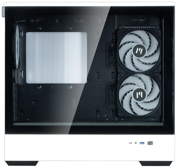 ZALMAN P30 BW mATX Mini Tower PC Case, ARGB Fanx3 (GA) – תמונה 4