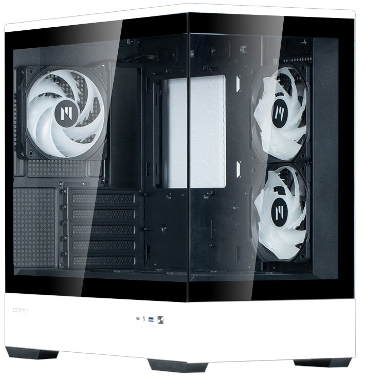 ZALMAN P30 BW mATX Mini Tower PC Case, ARGB Fanx3 (GA) – תמונה 6