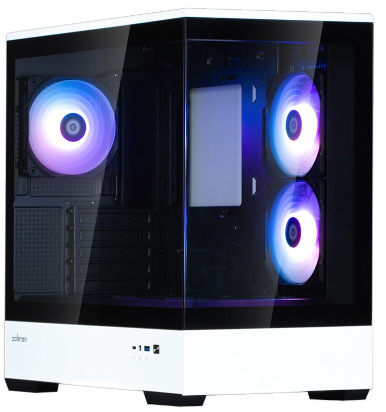 ZALMAN P30 BW mATX Mini Tower PC Case, ARGB Fanx3 (GA) – תמונה 7