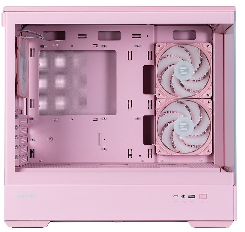 ZALMAN P30 BW mATX Mini Tower PC Case, ARGB Fanx3 (GA) COPY – תמונה 4