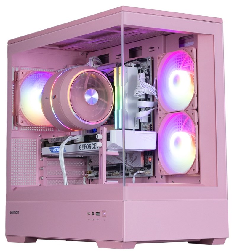 ZALMAN P30 BW mATX Mini Tower PC Case, ARGB Fanx3 (GA) COPY – תמונה 5