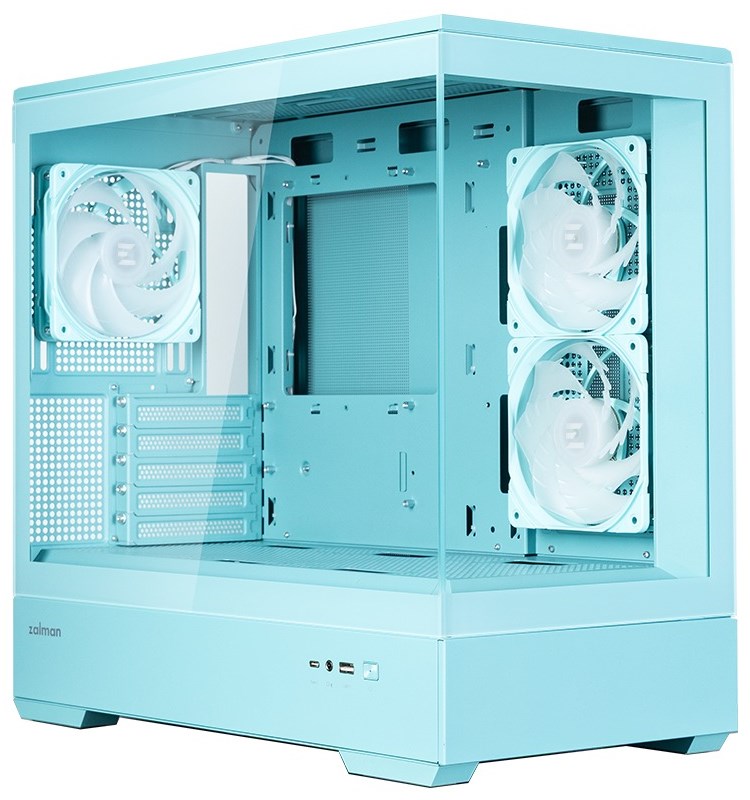 ZALMAN P30 MINT V2mATX Mini Tower PC Case, ARGB Fanx3 (GA) – תמונה 8