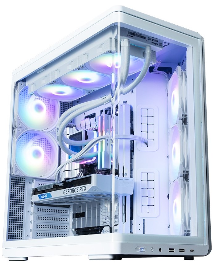 ZALMAN P60 White ATX Mid Tower PC Case, AF120RIAF120 (GA) – תמונה 12