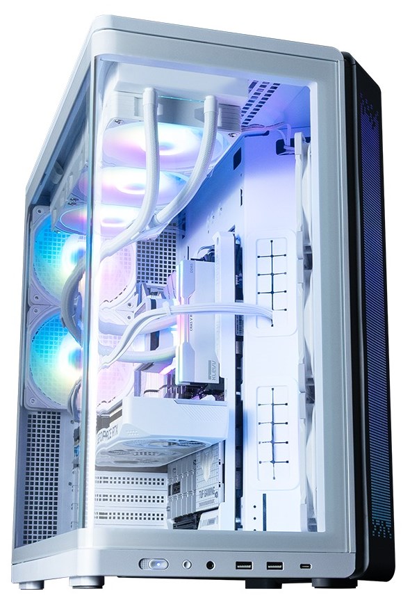 ZALMAN P60 White ATX Mid Tower PC Case, AF120RIAF120 (GA) – תמונה 14