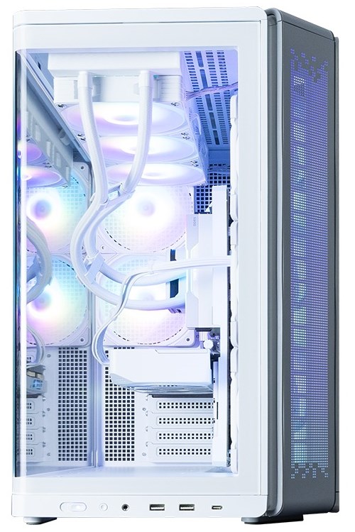 ZALMAN P60 White ATX Mid Tower PC Case, AF120RIAF120 (GA) – תמונה 15