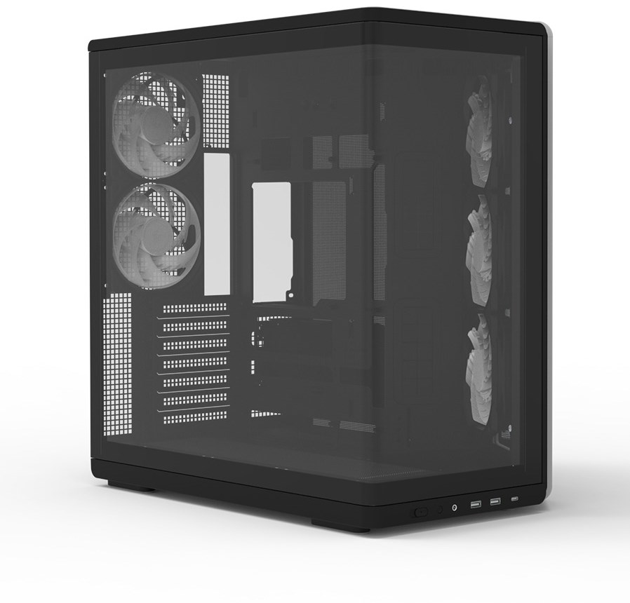 ZALMAN P60 Black ATX Mid Tower PC Case, AF120RIAF120 (GA) – תמונה 6