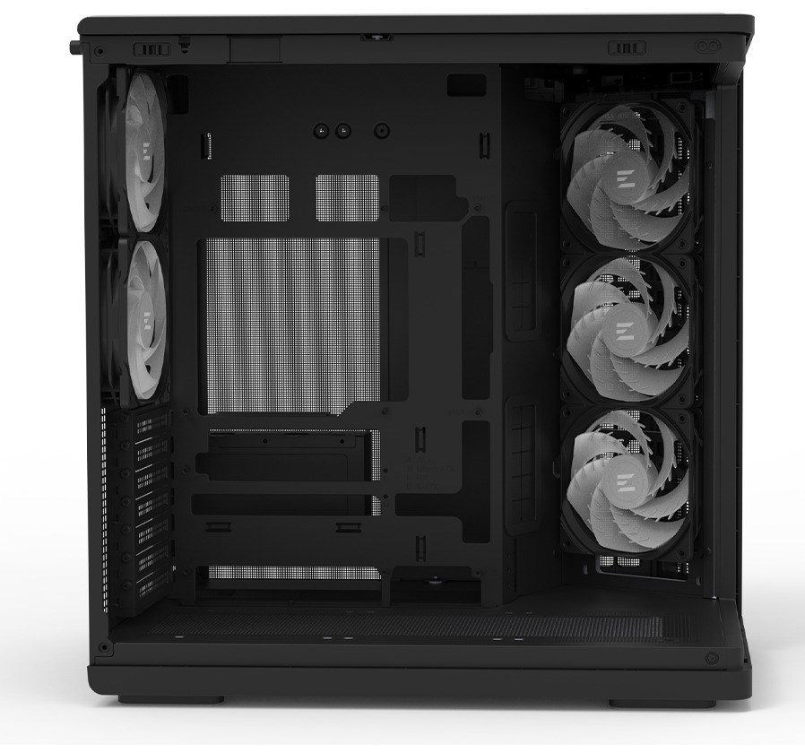 ZALMAN P60 Black ATX Mid Tower PC Case, AF120RIAF120 (GA) – תמונה 8