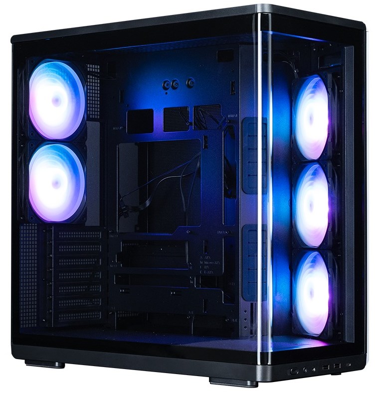 ZALMAN P60 Black ATX Mid Tower PC Case, AF120RIAF120 (GA)