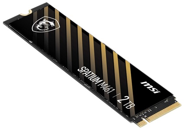 MSI SSD 2TB SPATIUM M461 PCIe 4.0 NVMe M.2 2280 – תמונה 4