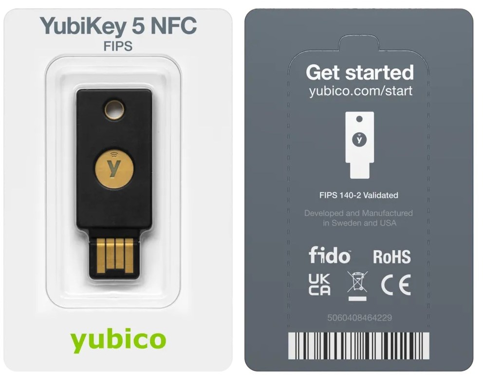 Yubico - YubiKey 5 NFC FIPS – תמונה 4