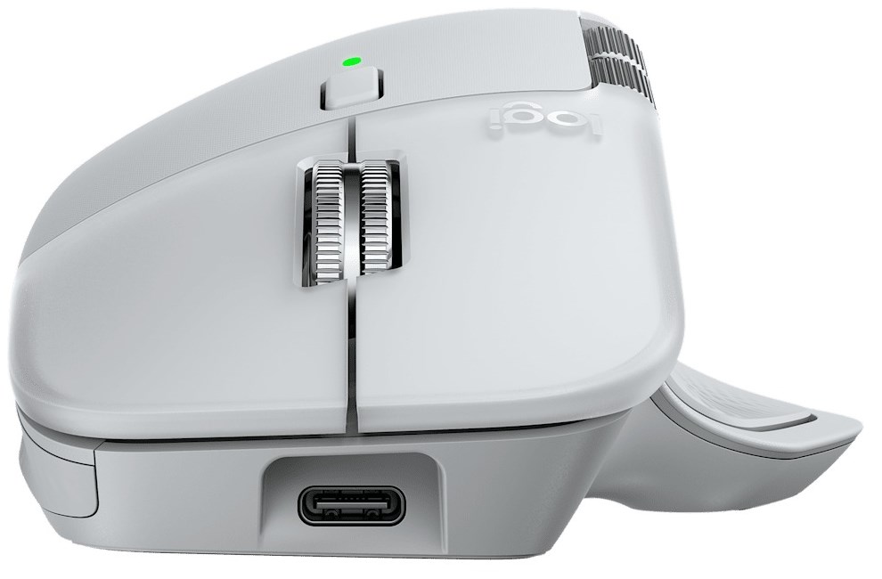 Logitech MX Master 4 pale gray – תמונה 6