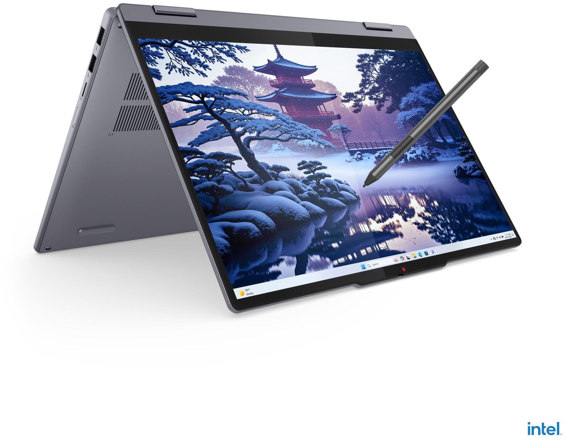 Lenovo IdeaPad 5 2-IN-1 14" /Touch/Core Ultra 5 225U/16GB/512GB/FD/3Y – תמונה 10