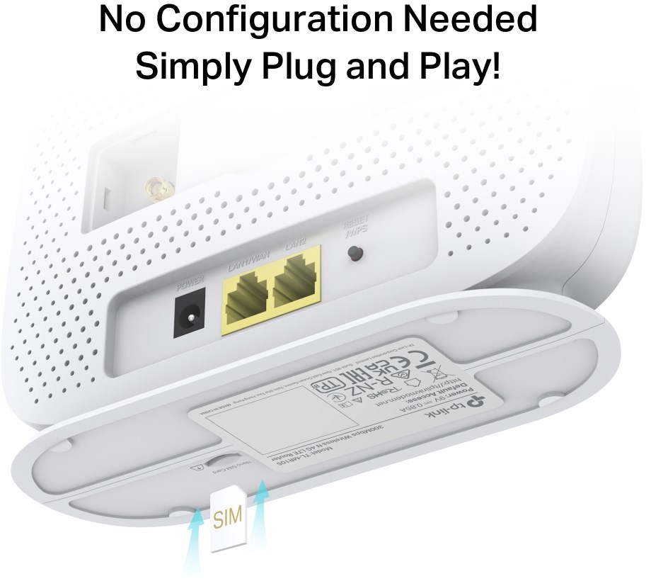 ROUTER TL-MR105 300 Mbps Wireless N 4G LTE TP-LINK – תמונה 6