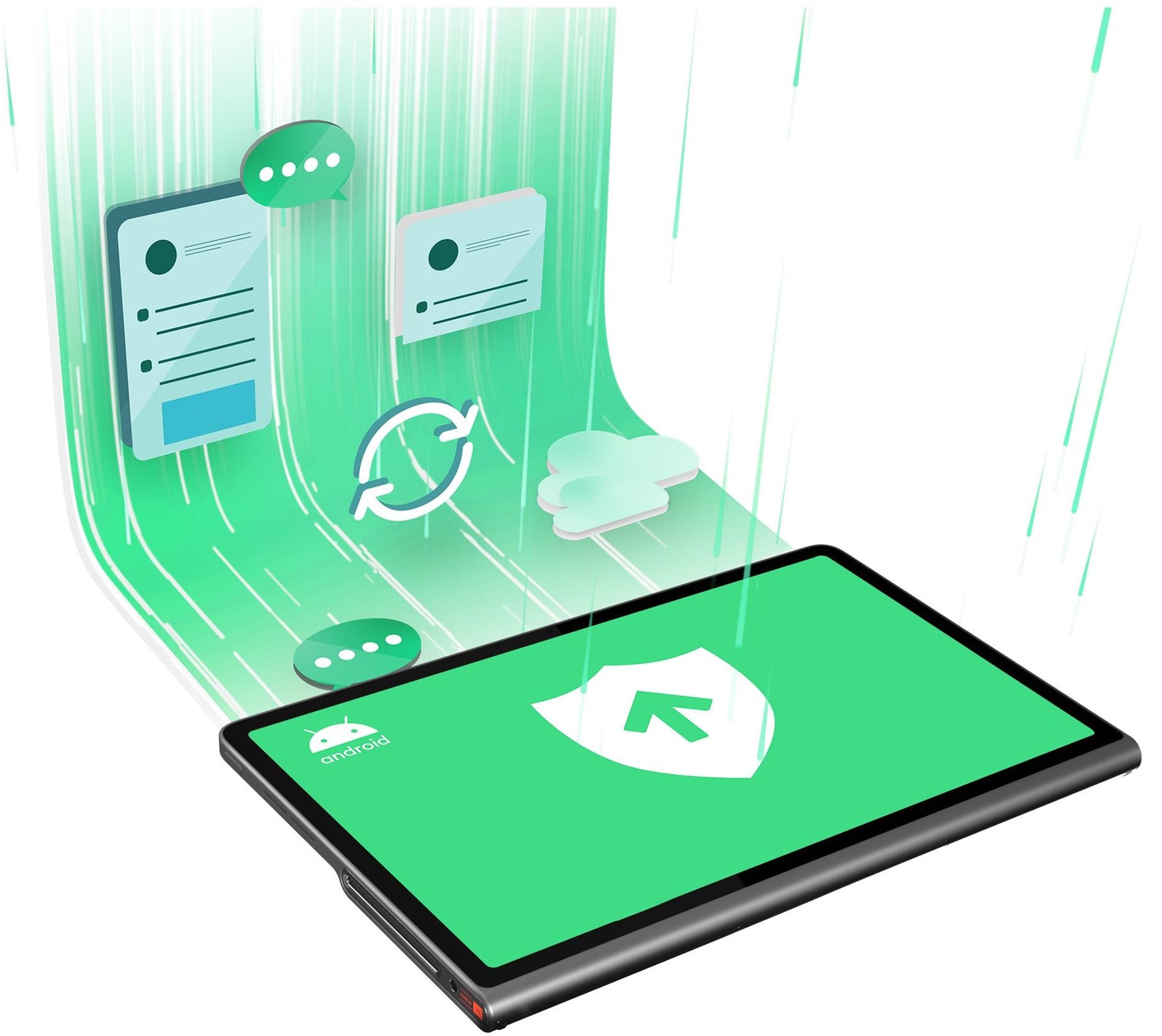 Lenovo Tablet TAB PLUS TB351FU 11.5" 8GB/128G/WIFI/1Y – תמונה 4