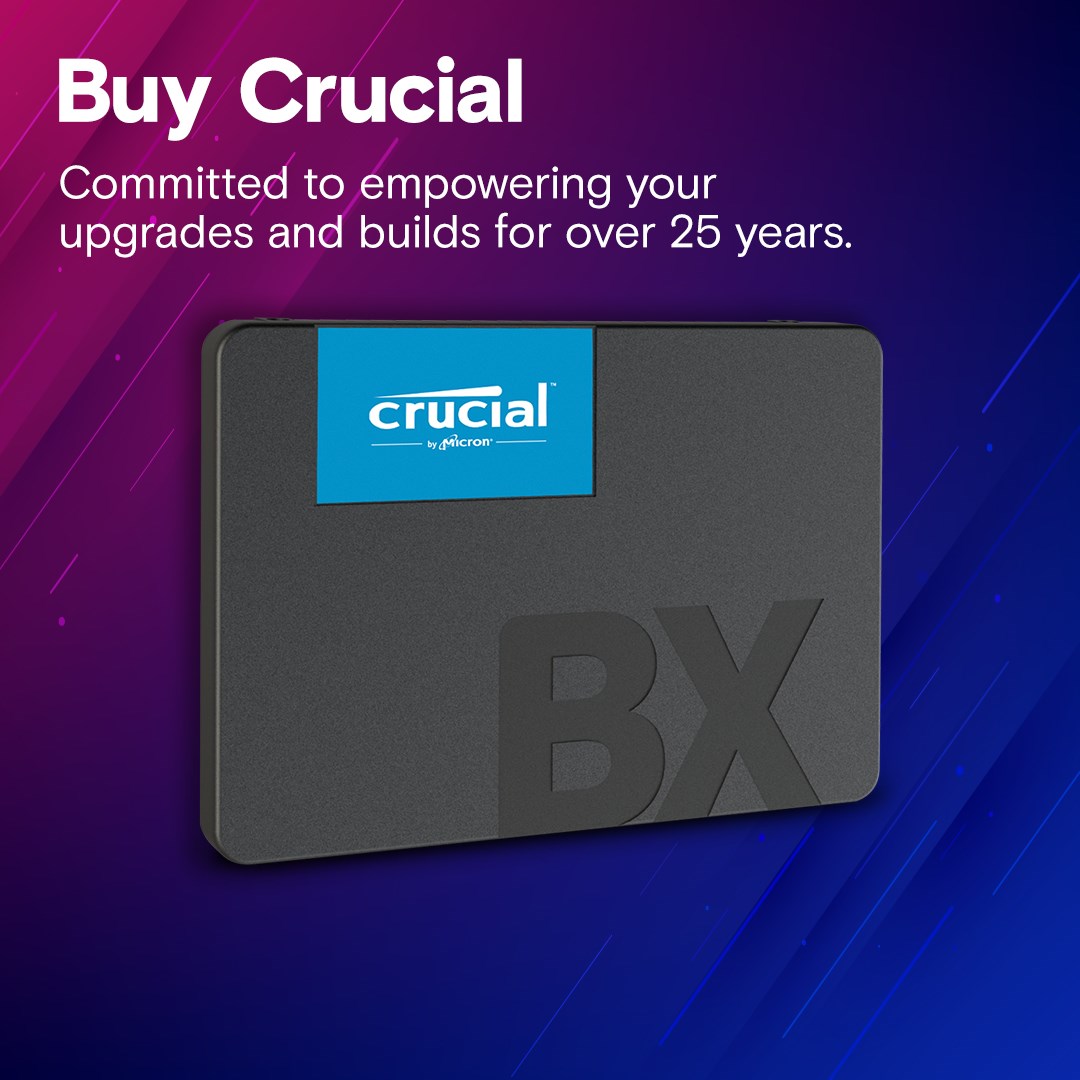 Crucial 2TB SSD BX500 SATA 2.5” – תמונה 3