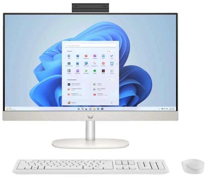 HP AIO 27 FHD Ultra5-125U/16GB (2x8GB)/512SSD/DOS/WHITE/3Y