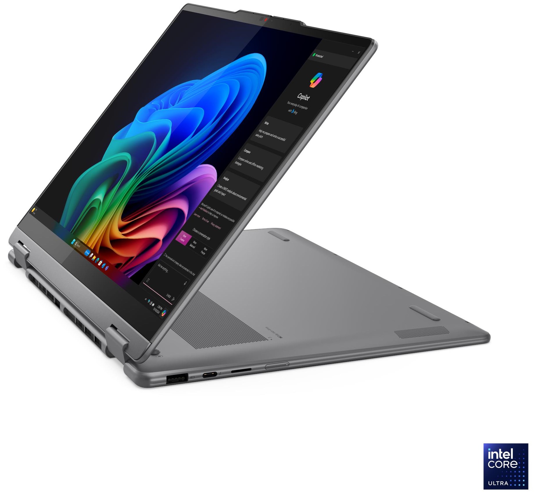 Lenovo Yoga 7 2in1 14" WUXGA Core Ultra 5-226V/16GB/512GB SSD/FD/3Y – תמונה 8