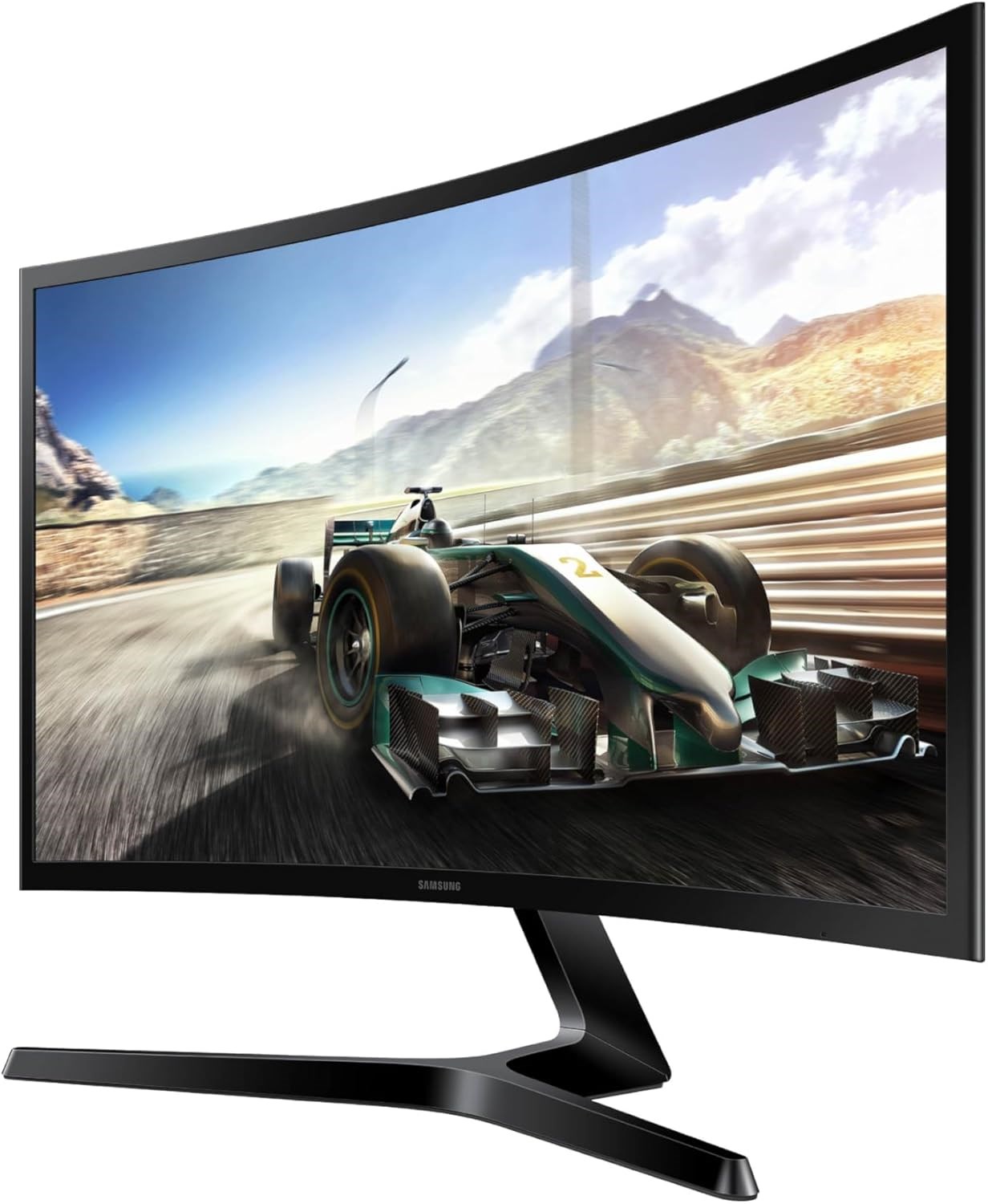 SAMSUNG 24" Essential S3 FHD Curved Gaming 100Hz/D-Sub/HDMI – תמונה 4