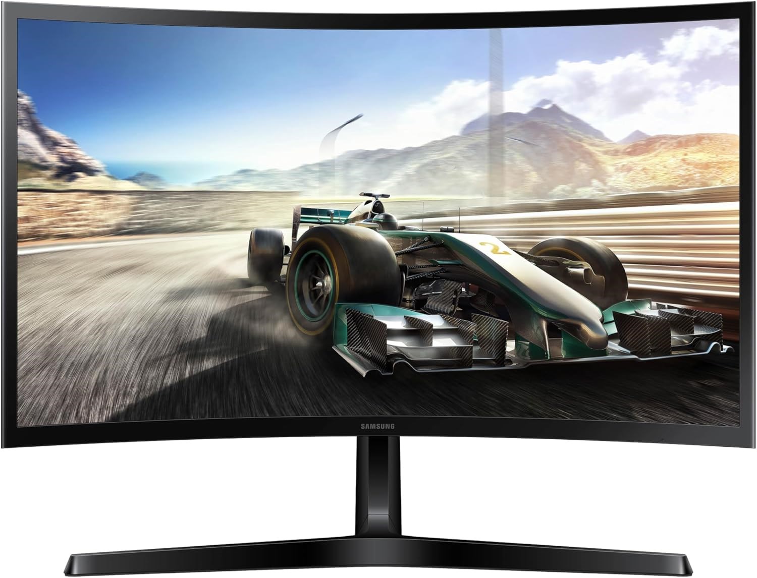 SAMSUNG 24" Essential S3 FHD Curved Gaming 100Hz/D-Sub/HDMI – תמונה 5
