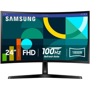 SAMSUNG 24" Essential S3 FHD Curved Gaming 100Hz/D-Sub/HDMI