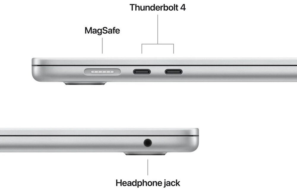 Apple MacBook Air 15 M5 10-Core/16GB/512GB/10-Core GPU/Silver/1Y – תמונה 5
