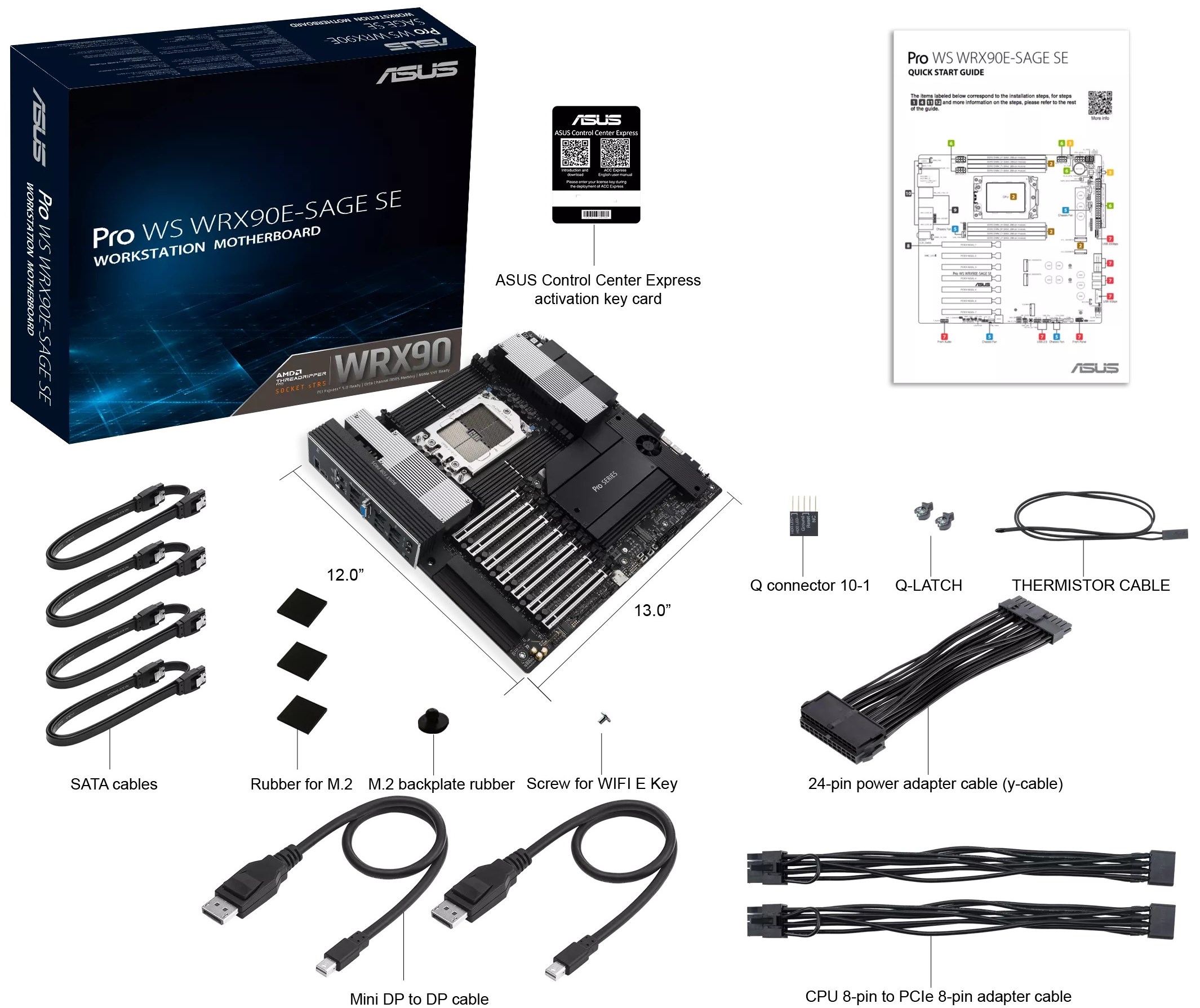 ASUS PRO WS WRX90E-SAGE SE – תמונה 4