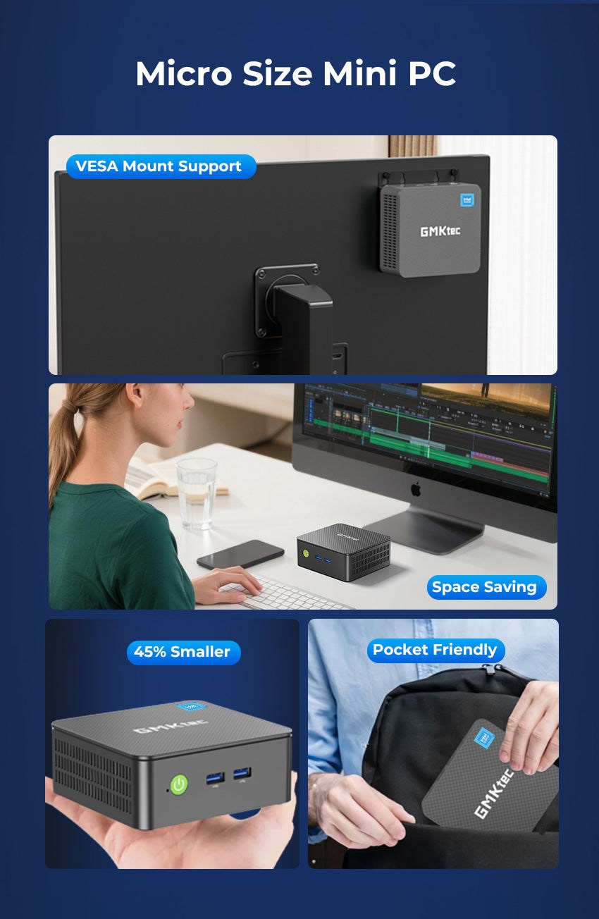 GMKtec NucBox G3 Pro Intel Core i3-10110U/16GB/512GB/W11Pro – תמונה 5
