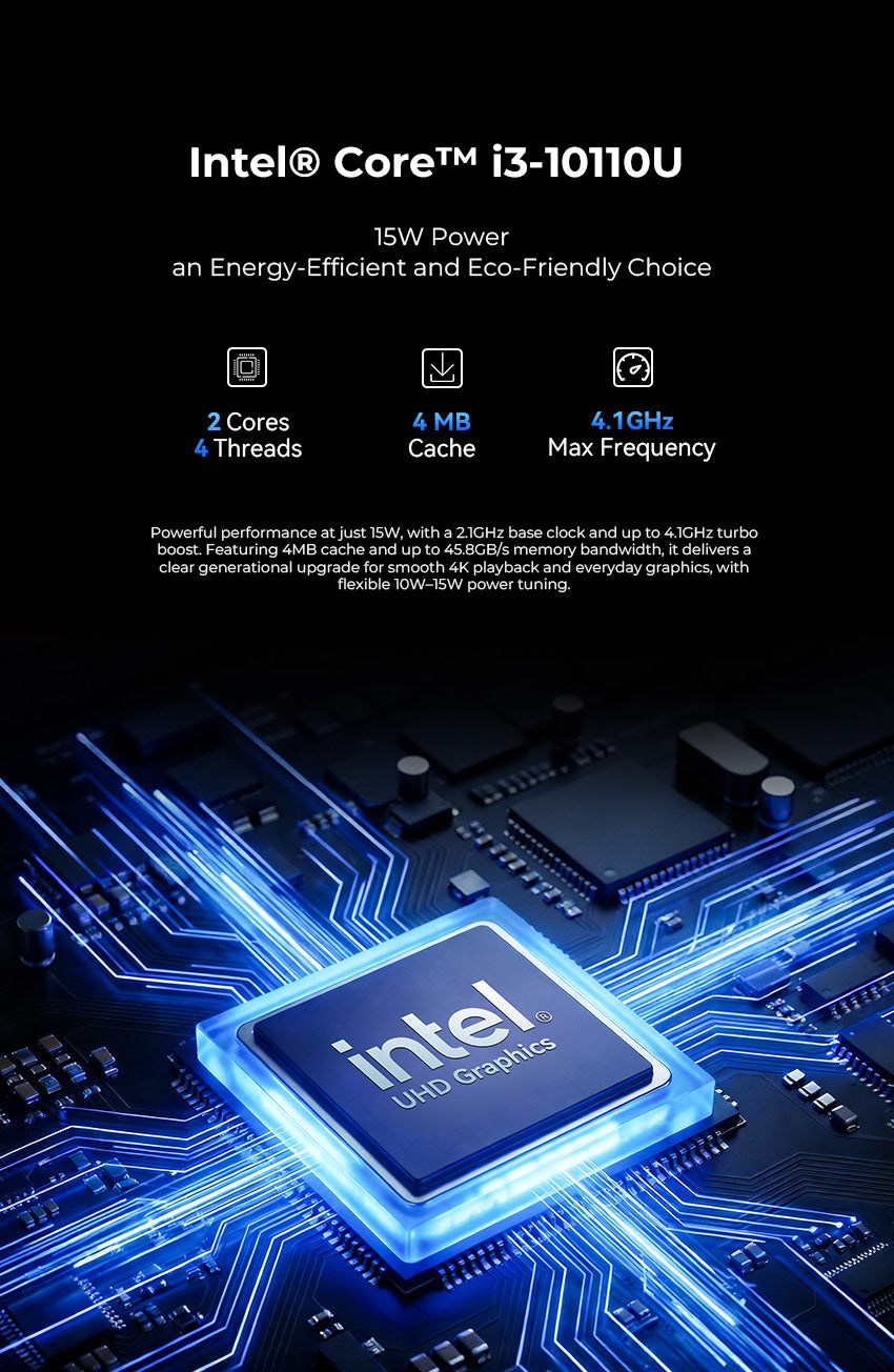 GMKtec NucBox G3 Pro Intel Core i3-10110U/16GB/512GB/W11Pro – תמונה 11