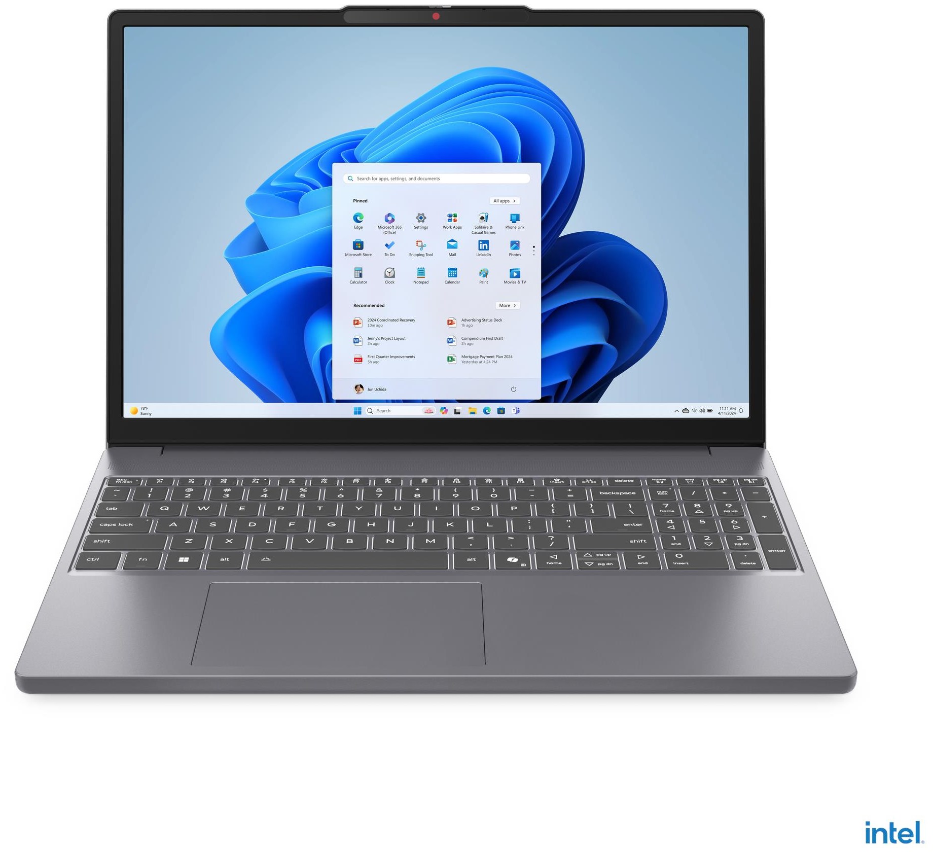 Lenovo IdeaPad Slim 3 15.3" TOUCH /i5-13420H/16GB/512SSD/FD/1Y – תמונה 2