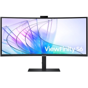 SAMSUNG 34" ViewFinity S6 Type-C90W & RJ45 Monitor